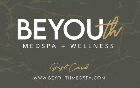BeYouTH Medspa + Wellness Gift Cards Mother's Day Special get 20% more when you purchase a gift card today!